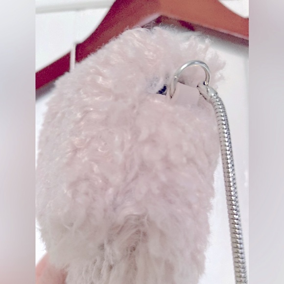 *3 for $20* NWOT Teddy Crossbody bag, pale pink, silver-toned chain, A New Day - Picture 6 of 10